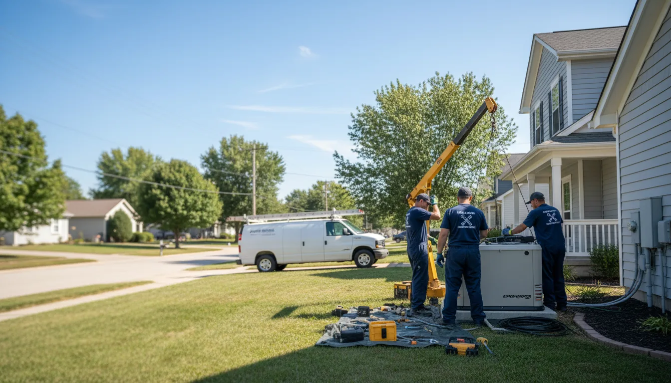 Generator Installation in Sontag, MS near me